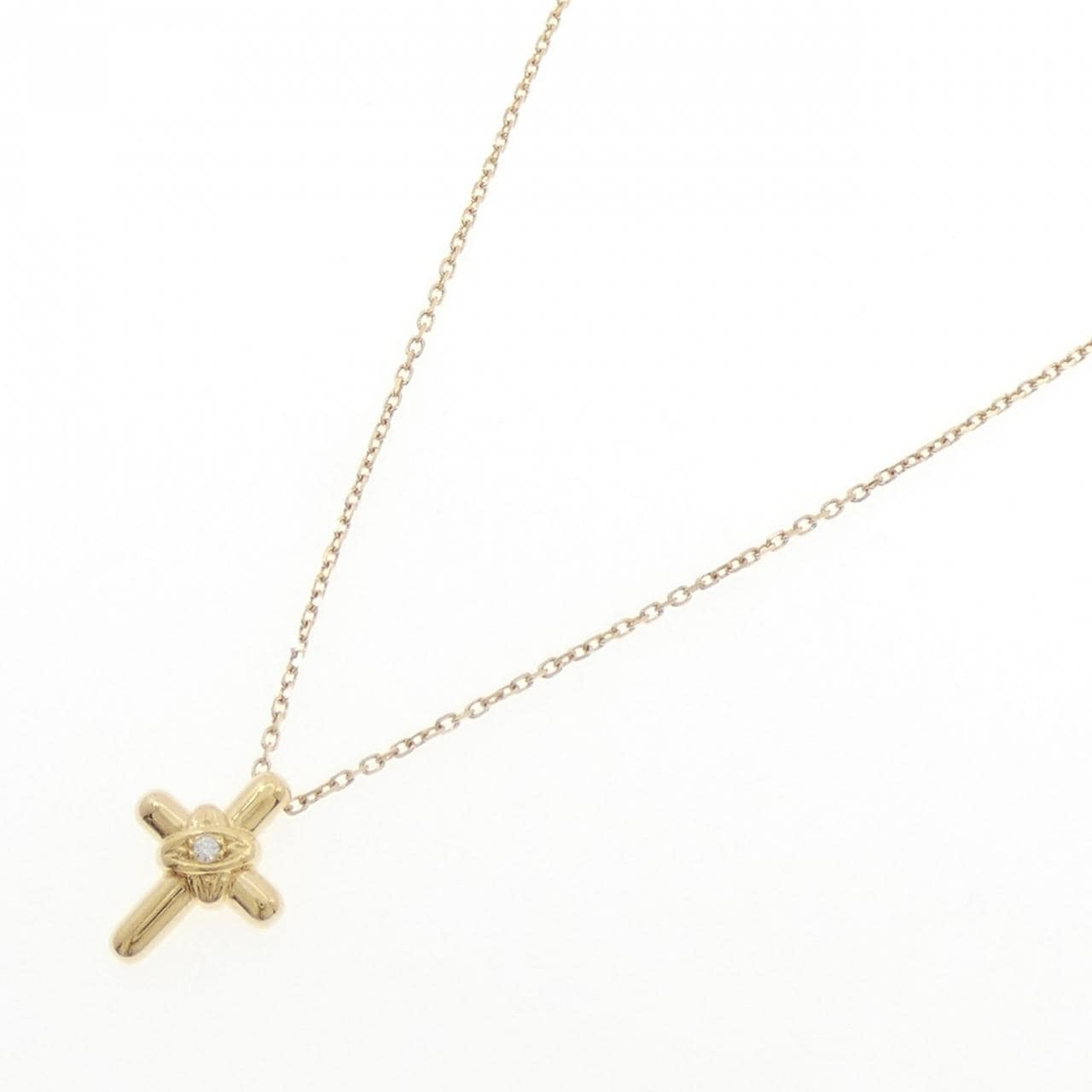 ミキモト ダイヤモンド ネックレス 0.01CT