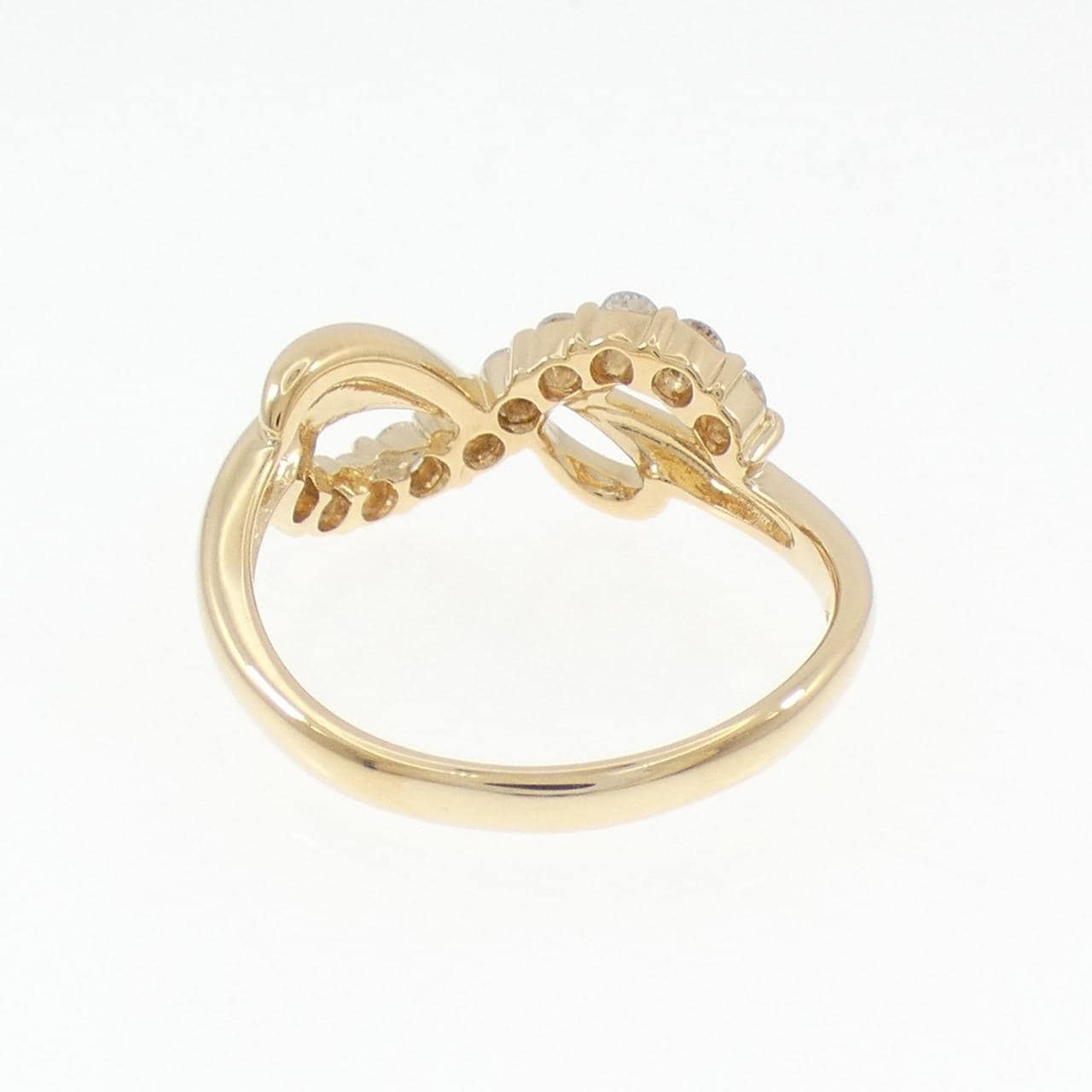 K18YG ダイヤモンド リング 0.31CT