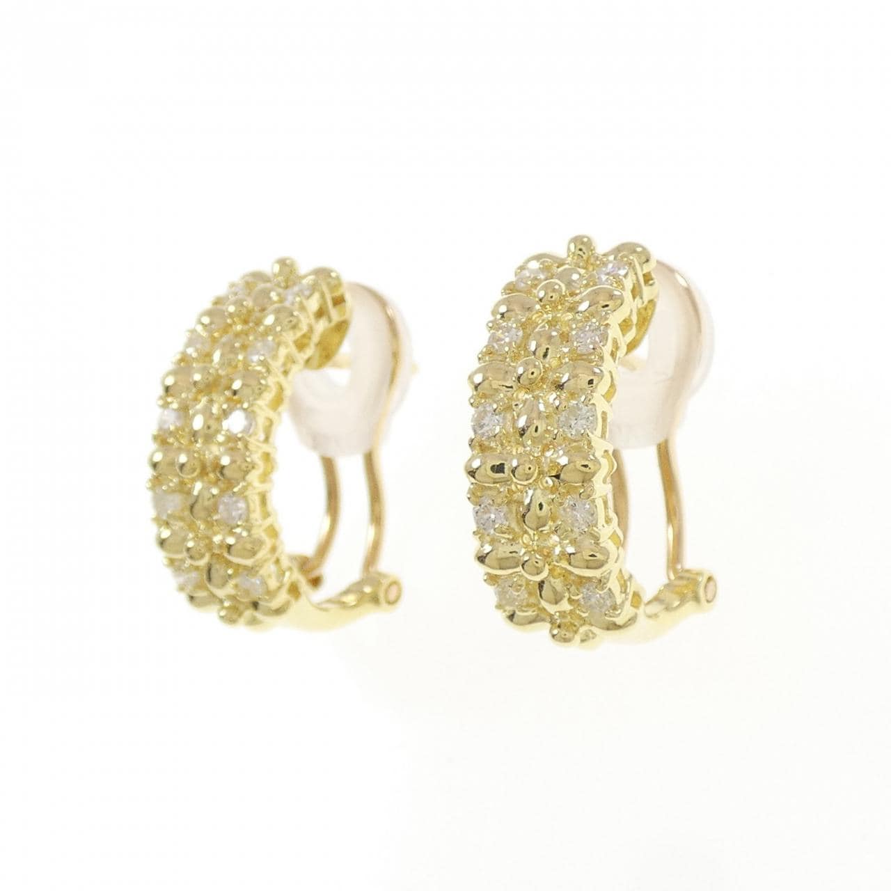 K18YG ダイヤモンド ピアス/イヤリング 0.30CT