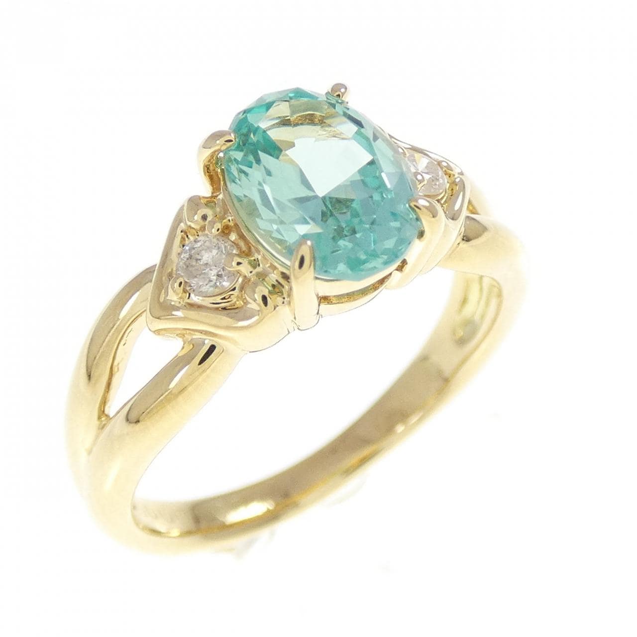 クレサンベール 合成クリソベリル リング 0.97CT