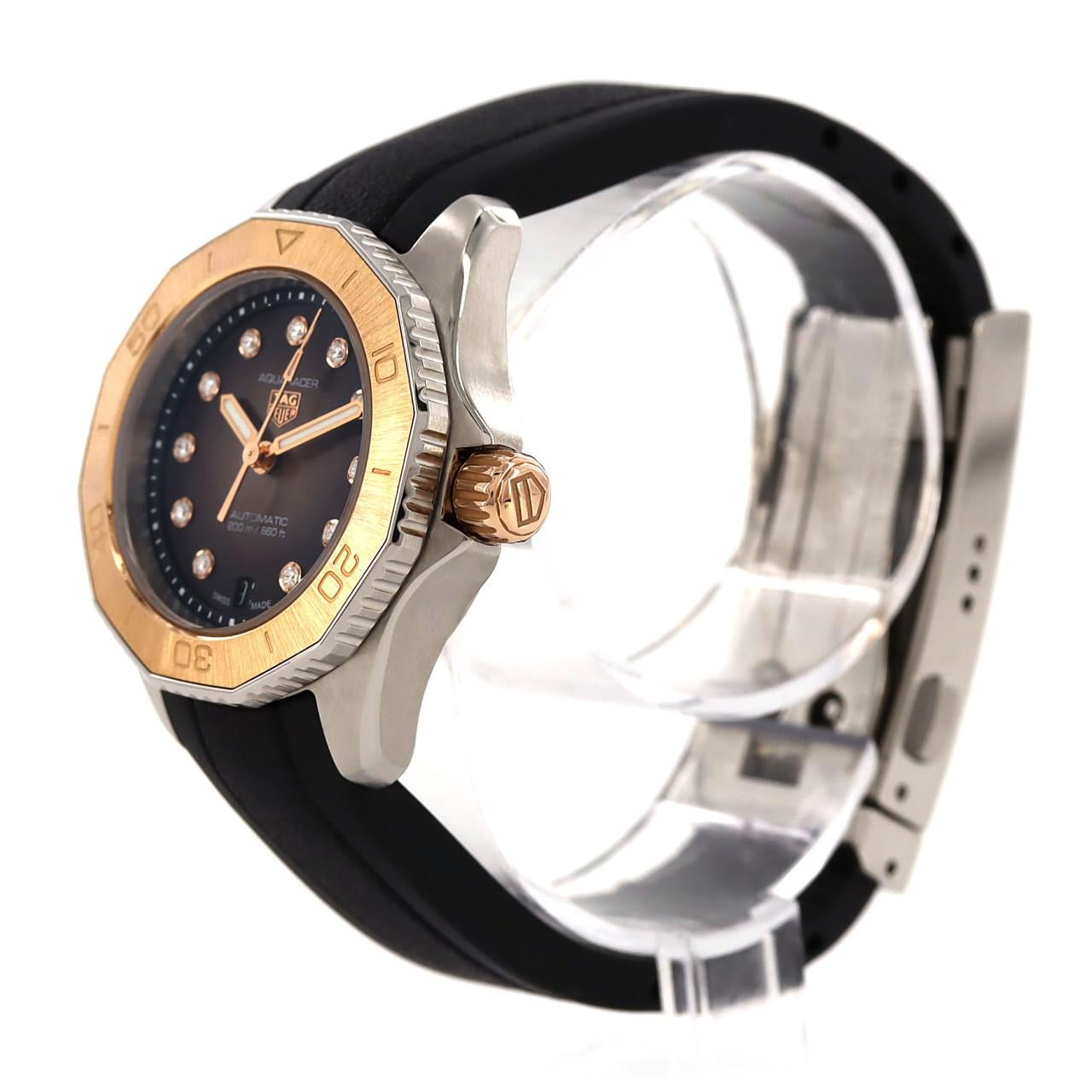 TAG Heuer Aquaracer Professional 200 RG Combi 11P WBP2451.FT6200 SSxPG自動上弦