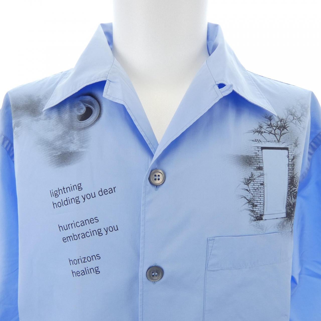 プラダ PRADA UCS414 S221 11SR S／Sシャツ