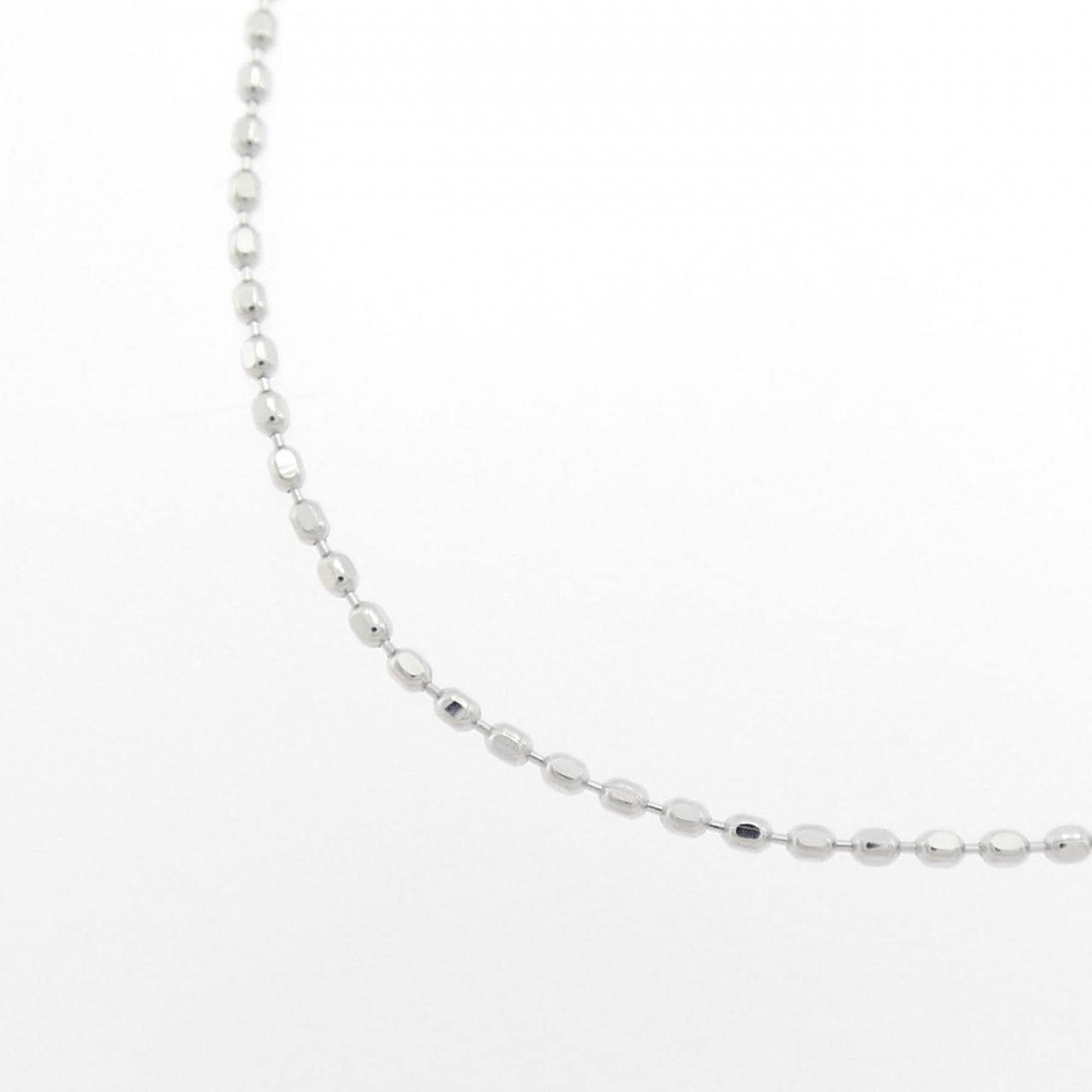 K18WG ネックレス