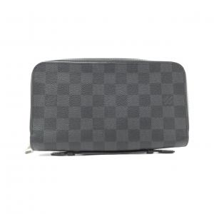 LOUIS VUITTON Damier 石墨拉链XL N41503 钱包