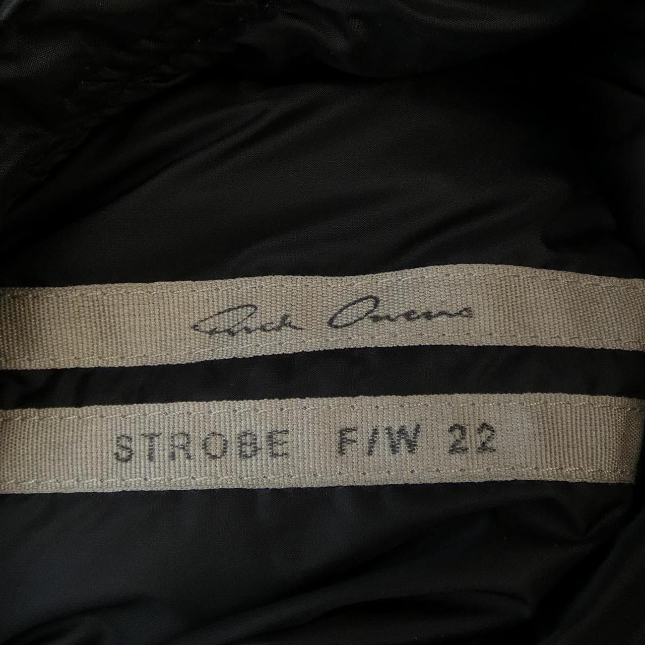 リックオウエンス Rick owens RR02B2706 ダウンベスト