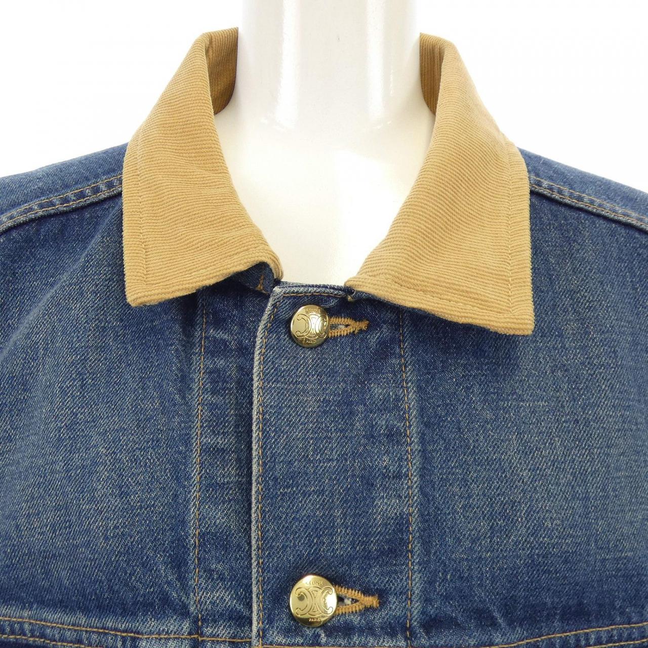 セリーヌ CELINE 2Q493365M エディ期 デニムジャケット