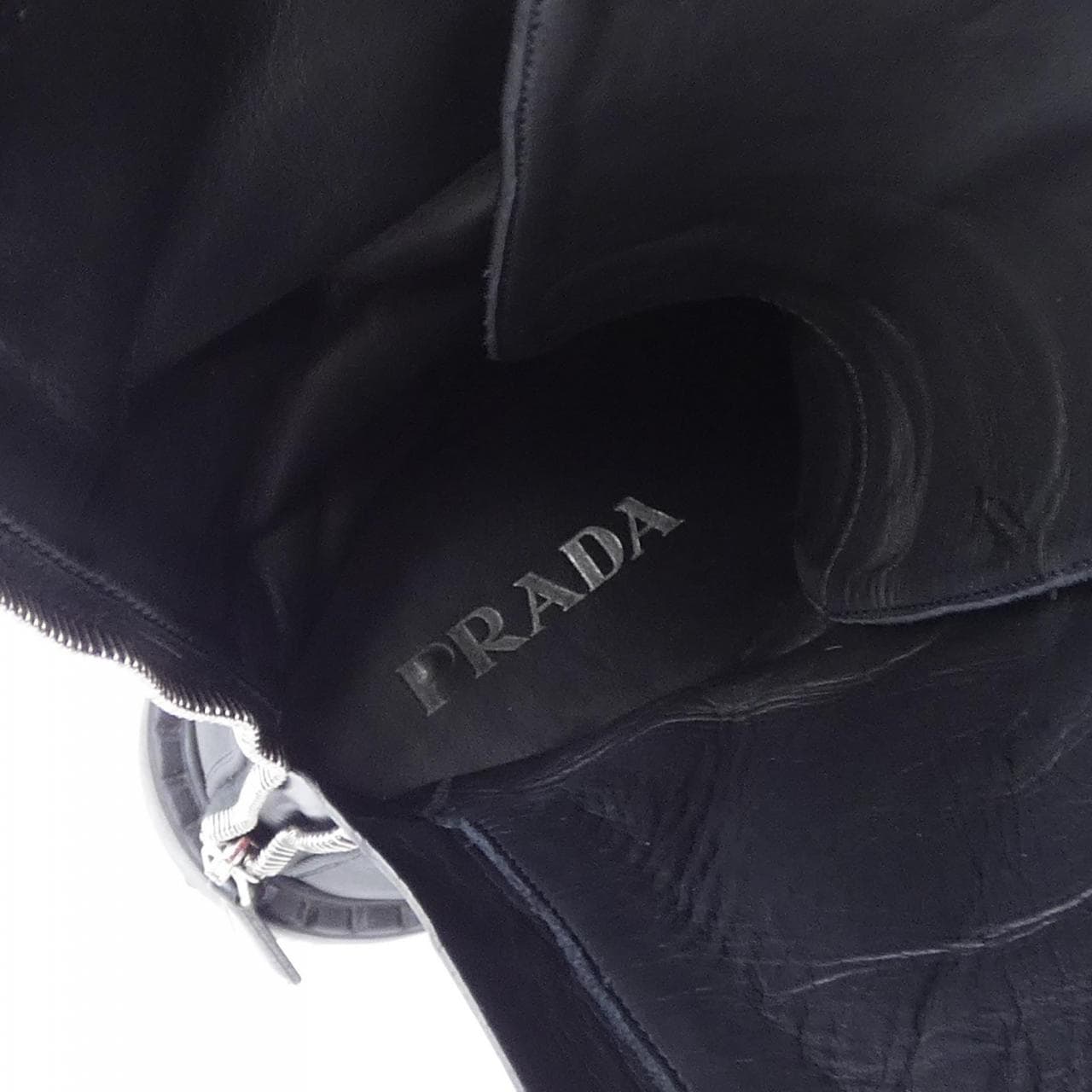 プラダ PRADA トライアングルロゴ 1W906M ロングブーツ