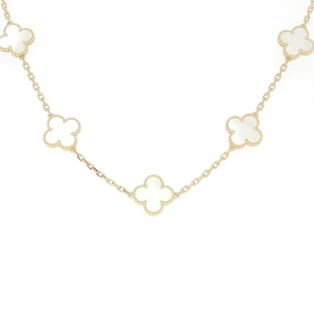 ヴァンクリーフ&アーペル ヴィンテージアルハンブラ 10モチーフ ネックレス