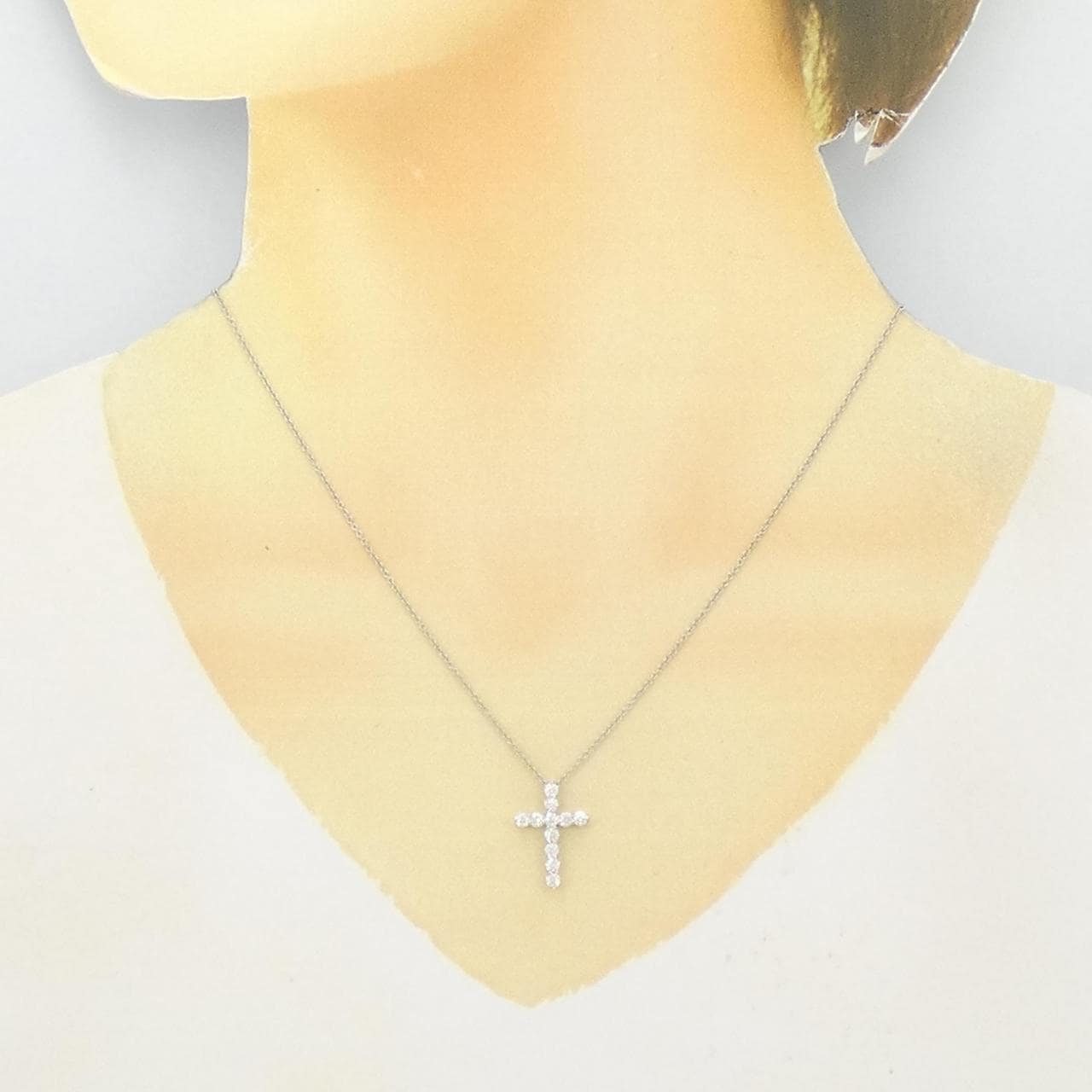 TIFFANY small cross necklace