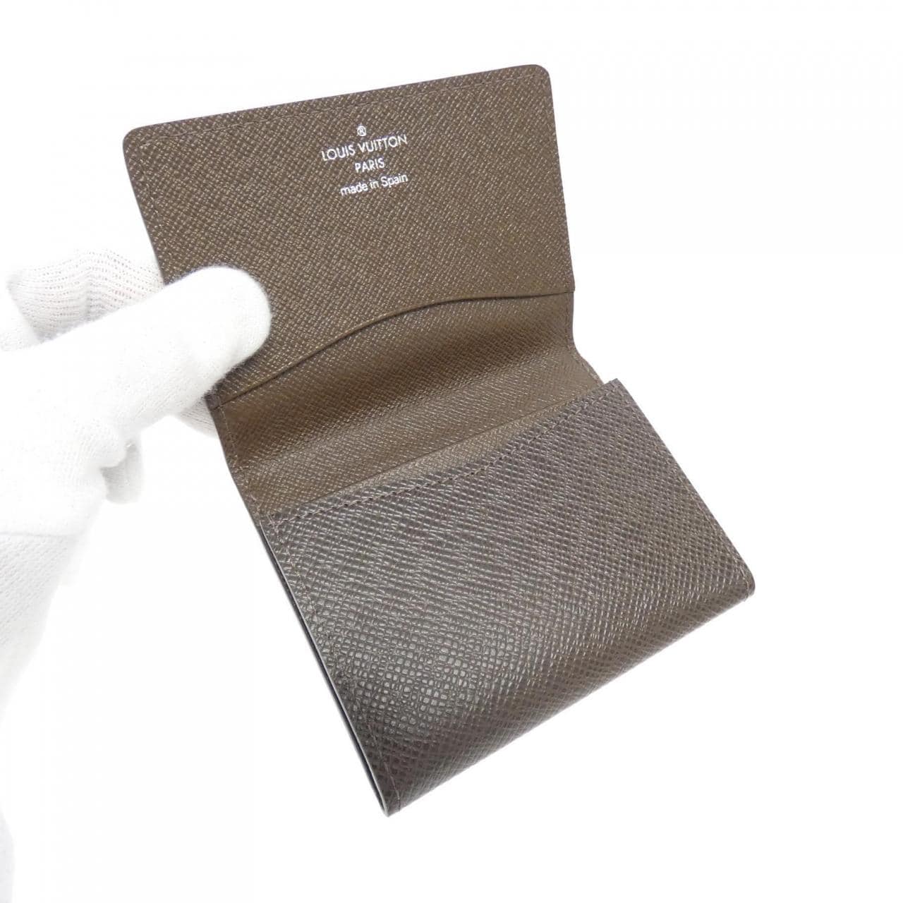 LOUIS VUITTON Taiga Envelope Carte de Visite M30928 Card Case