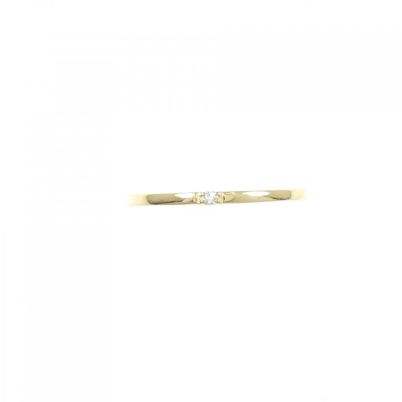 K18YG ダイヤモンド リング 0.01CT