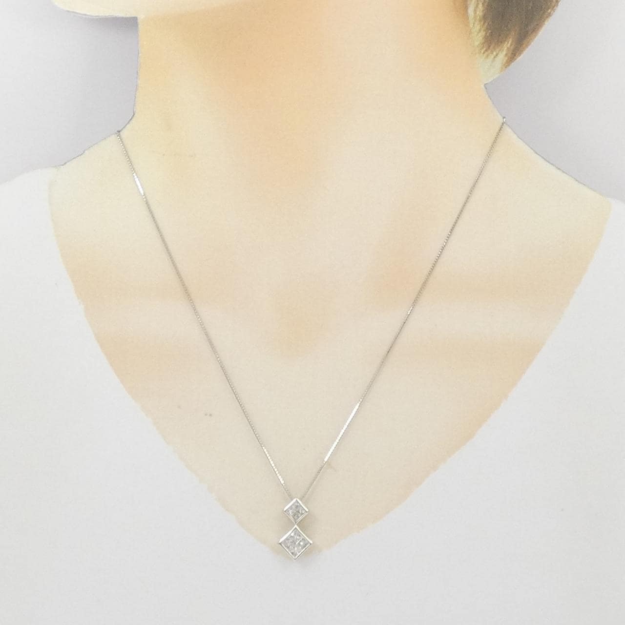 PT900/PT850 Diamond Necklace 1.00CT