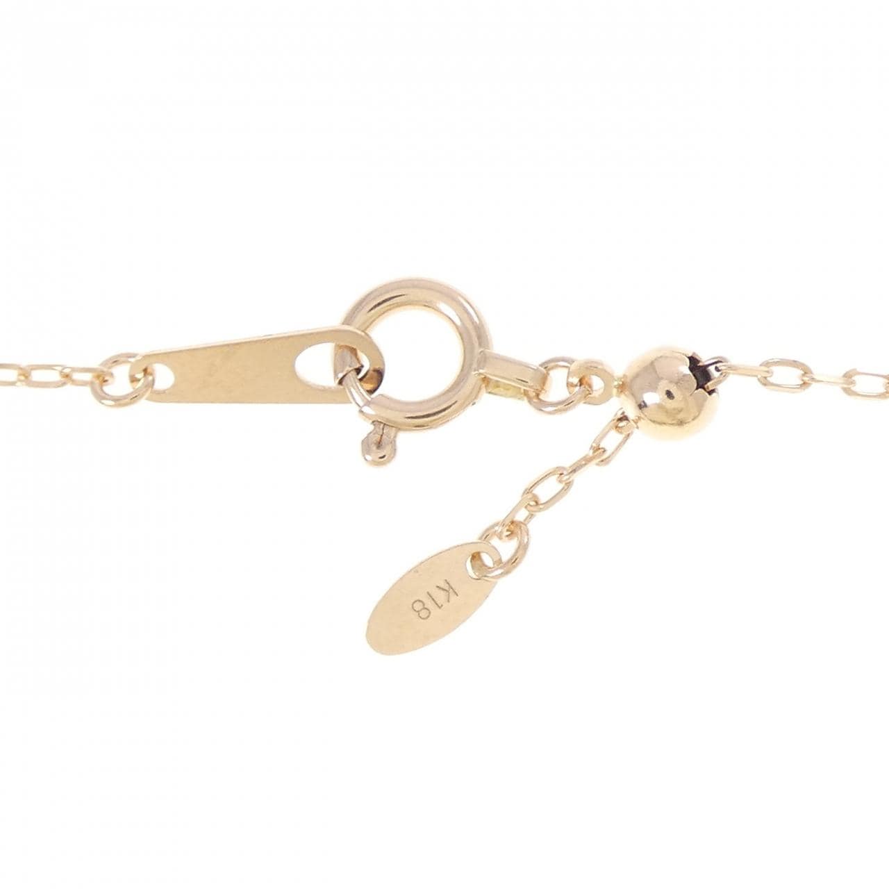 K18PG サファイヤ ネックレス 0.320CT