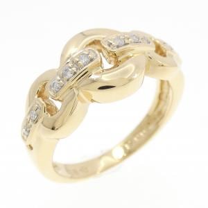 K18YG ダイヤモンド リング 0.06CT