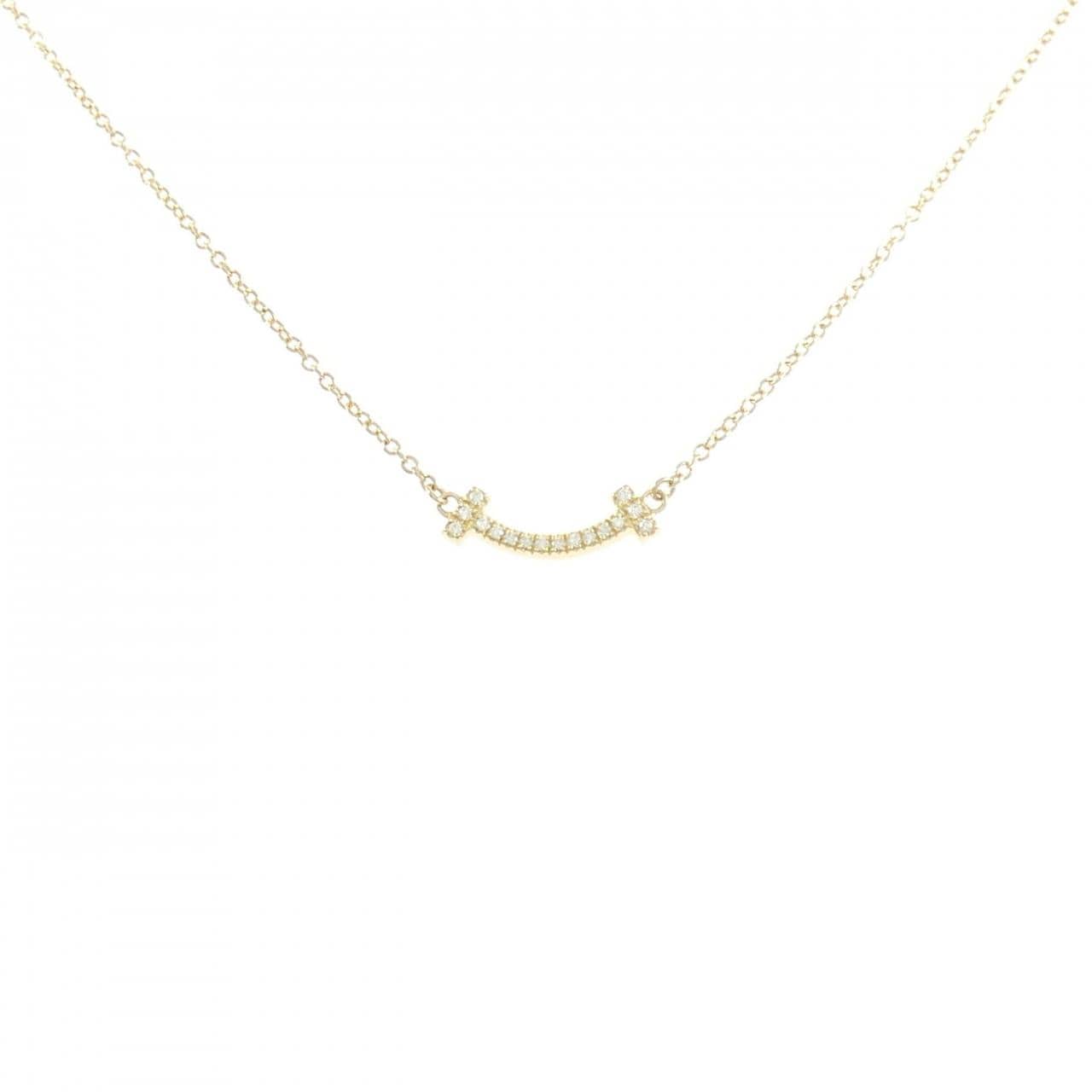 ティファニー Tスマイル ミニ ネックレス