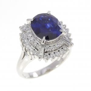 PT900 サファイヤ リング 2.22CT
