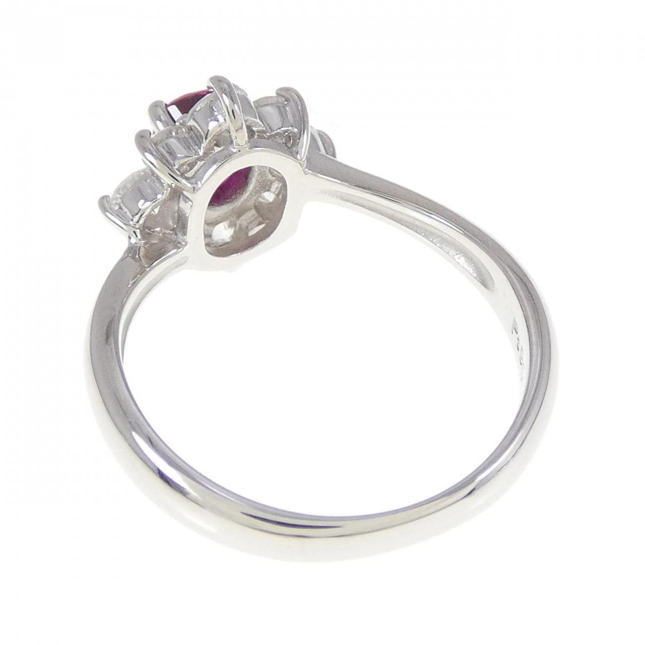 PT ルビー リング 0.55CT