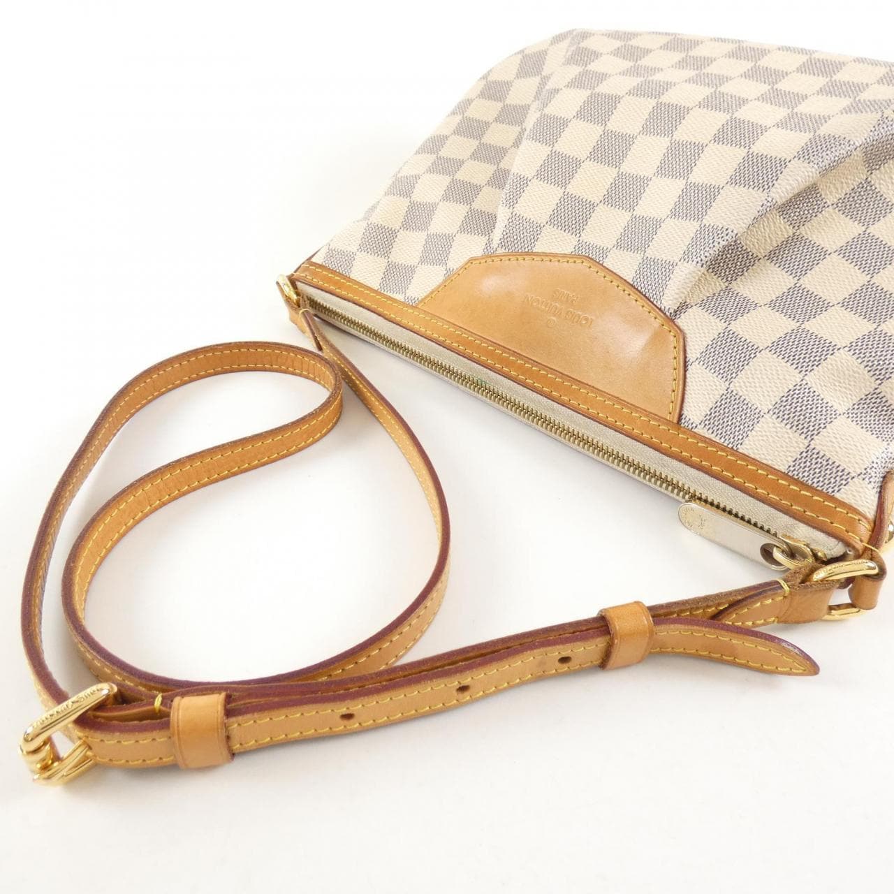 LOUIS VUITTON Damier Azur Syracuse PM N41113 單肩包