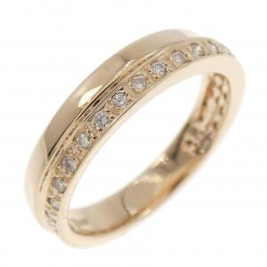 K18PG ダイヤモンド リング 0.15CT