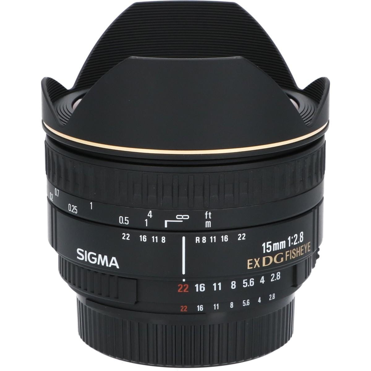 ニコン１５ｍｍ　Ｆ２．８ＥＸ　ＤＧ　ＦＩＳＨＥＹＥ