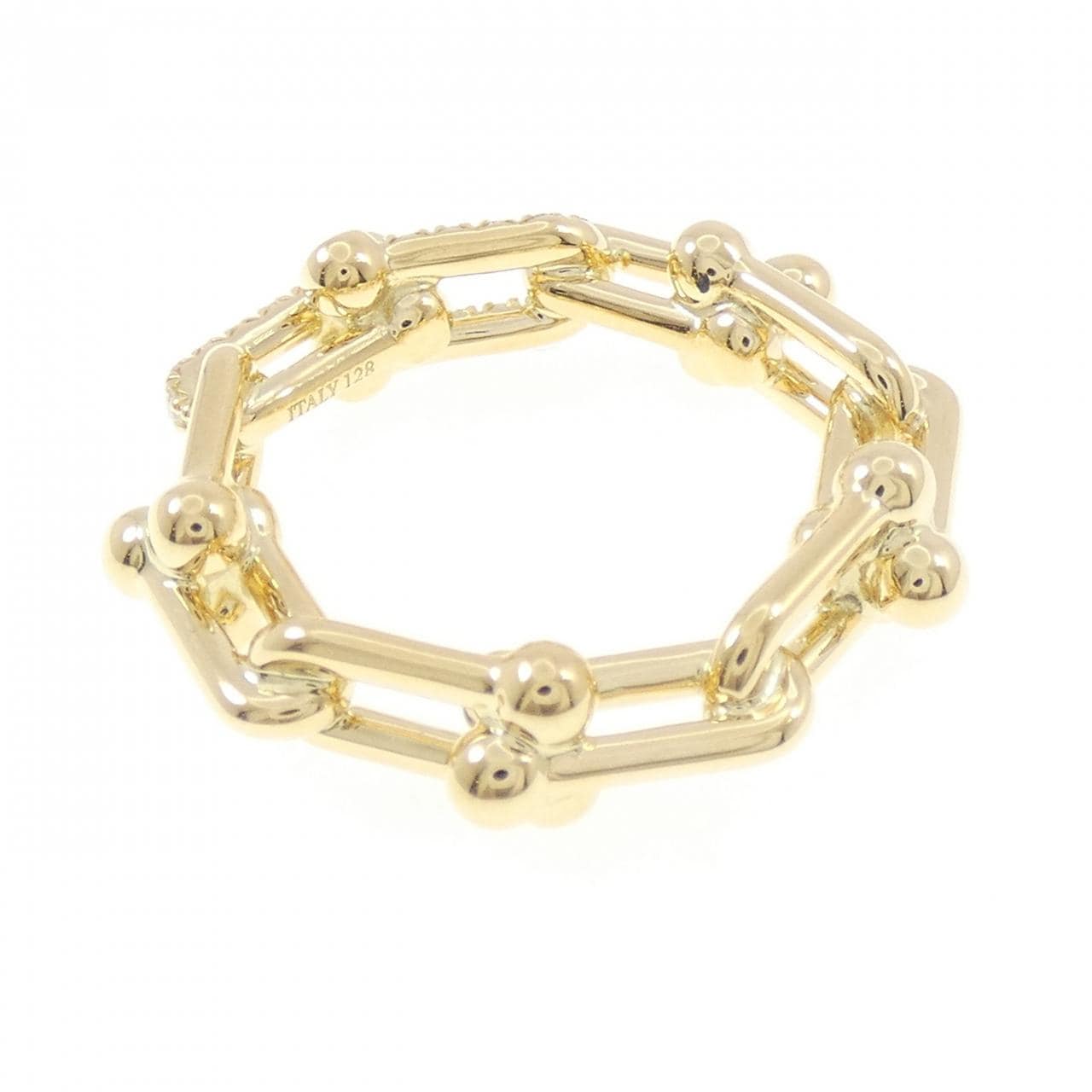 ティファニー ハードウェア スモール リンク リング 0.26CT