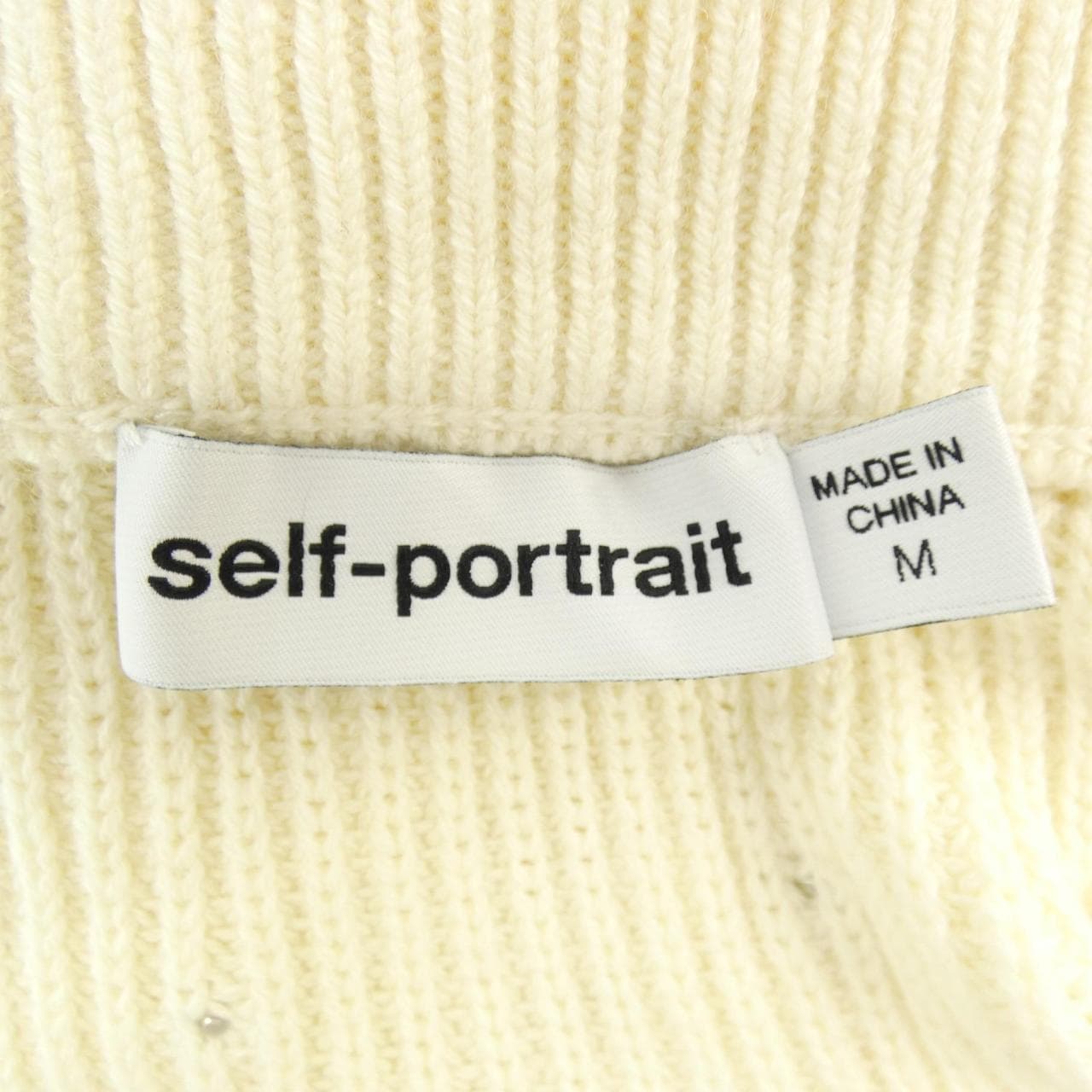 セルフポートレイト self-portrait ニット