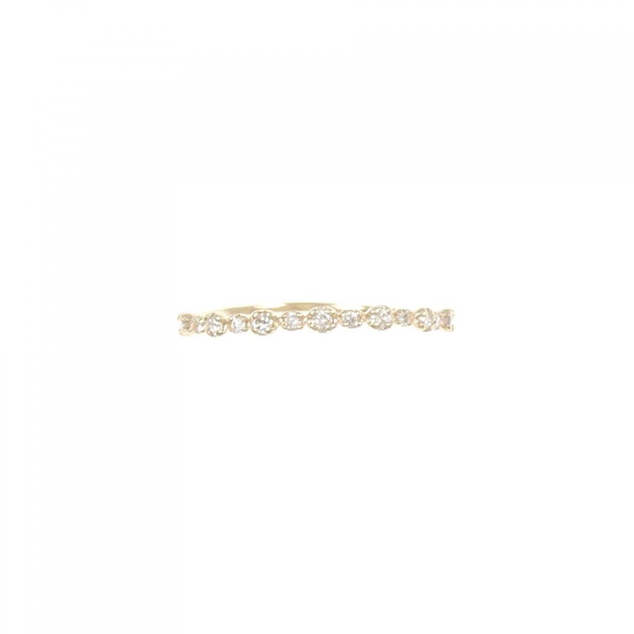 K10YG ダイヤモンド リング 0.10CT