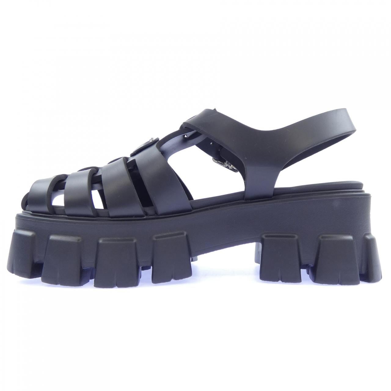 プラダ PRADA モノリス ラバーサンダル  トライアングルロゴ 2X3083 サンダル
