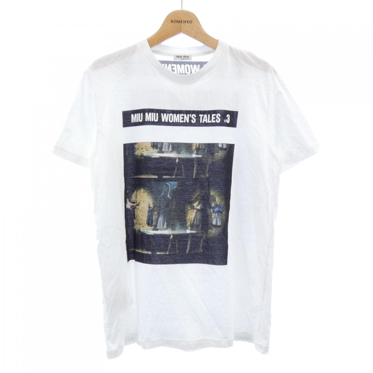 ミュウミュウ MIU MIU MJN062　1QD2 Tシャツ