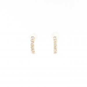 K18YG ダイヤモンド ピアス 0.40CT