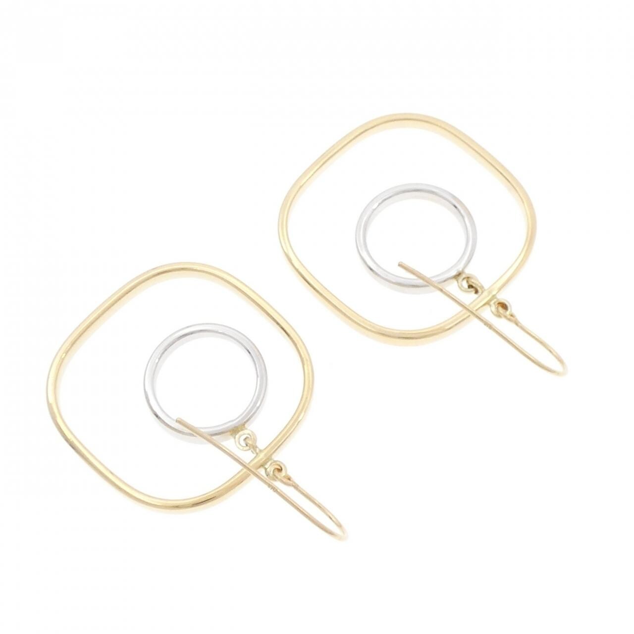[BRAND NEW] K18YG/K18WG earrings