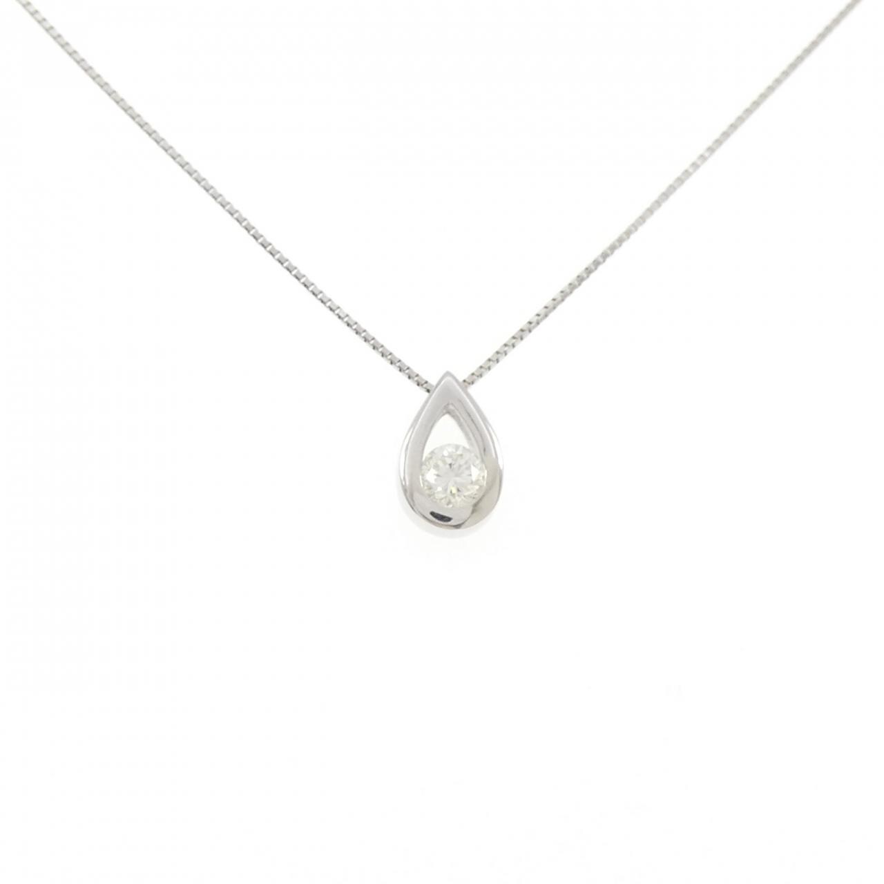 PT900/PT850 ダイヤモンド ネックレス 0.34CT