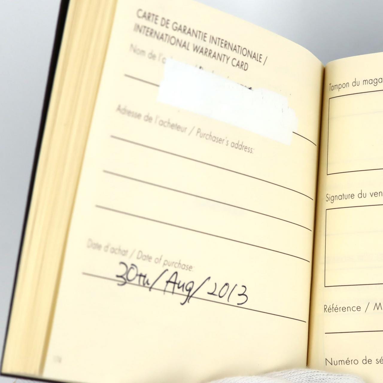 ルイヴィトン タンブール/D･8P Q12MF SS クォーツ