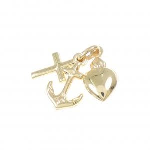 ウノアエレ クロス×ハート×イカリ ペンダント