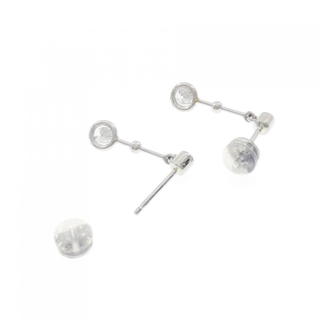 PT/PT900 ダイヤモンド ピアス 0.548CT