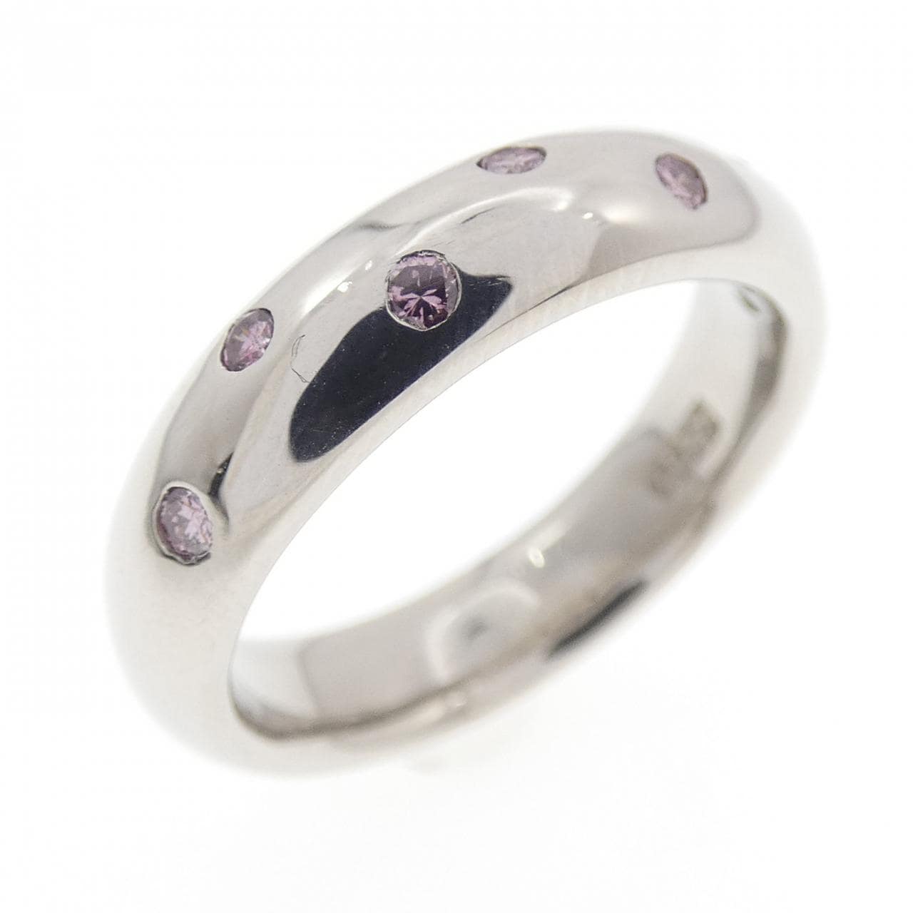 PT900 ピンクダイヤモンド リング 0.153CT