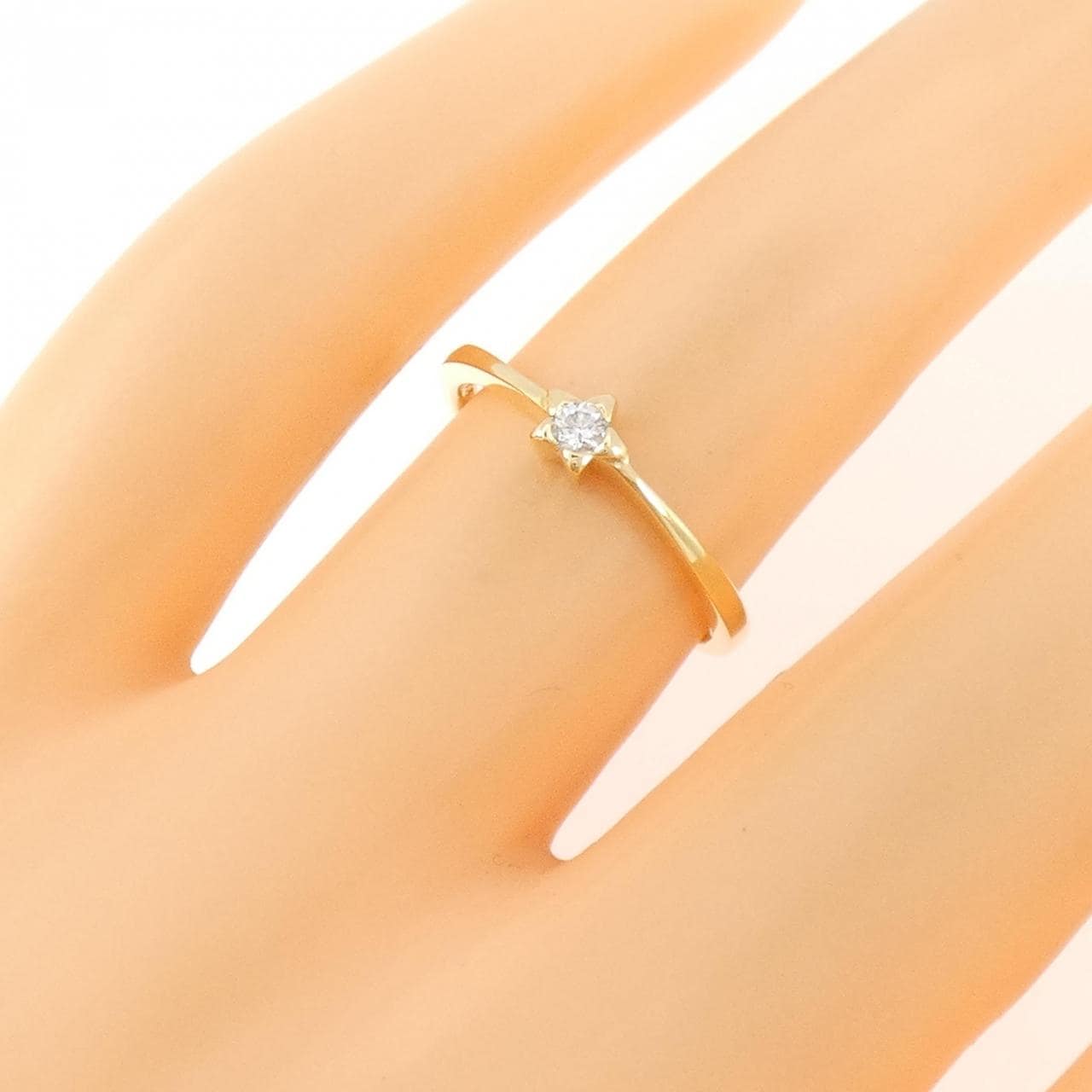 エテ スター ダイヤモンド リング 0.05CT