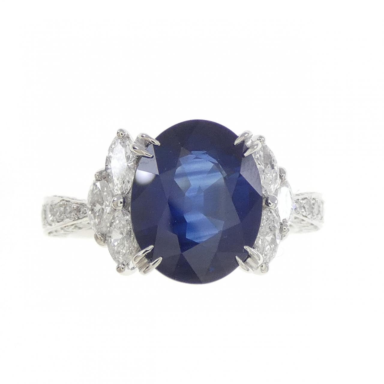 PT900 サファイヤ リング 3.55CT