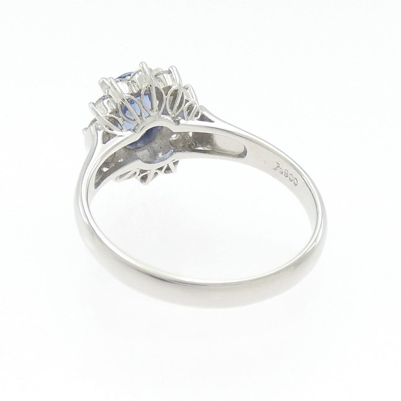 PT900 サファイヤ リング 0.87CT