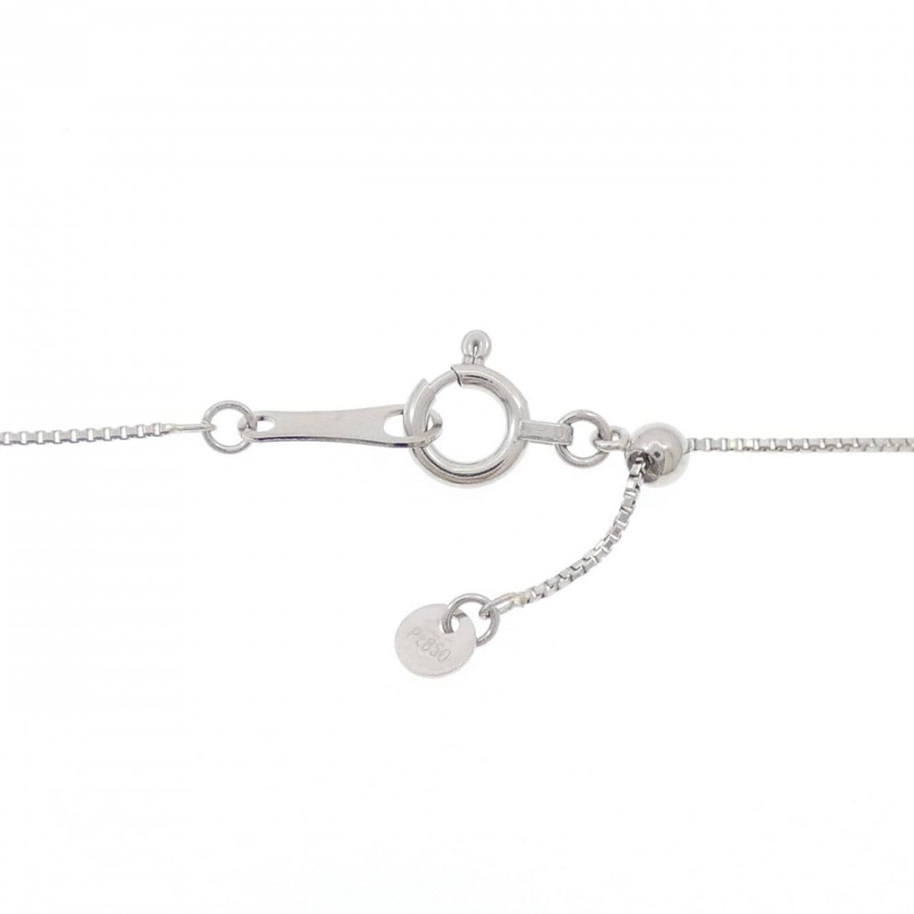 【新品】PT900/PT850 ルビー ネックレス 0.70CT