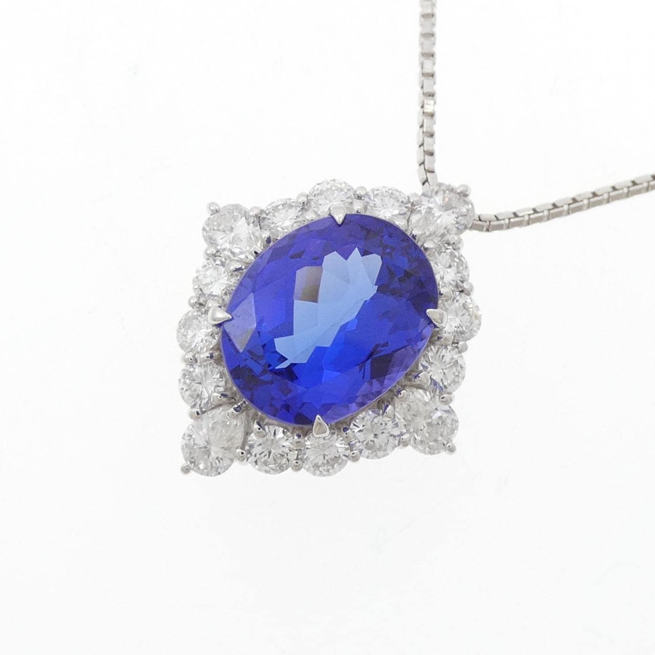 PT900/PT850 タンザナイト ネックレス 5.07CT