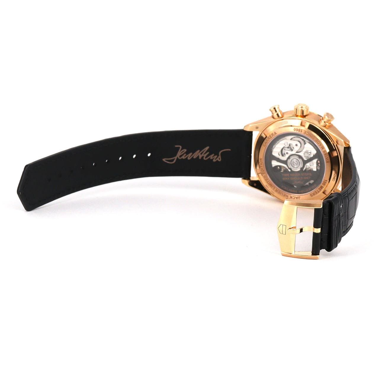 タグ・ホイヤー カレラクロノグラフ・ジャックホイヤーバースデー RG LIMITED CBN2041.FC8306 PG・RG 自動巻