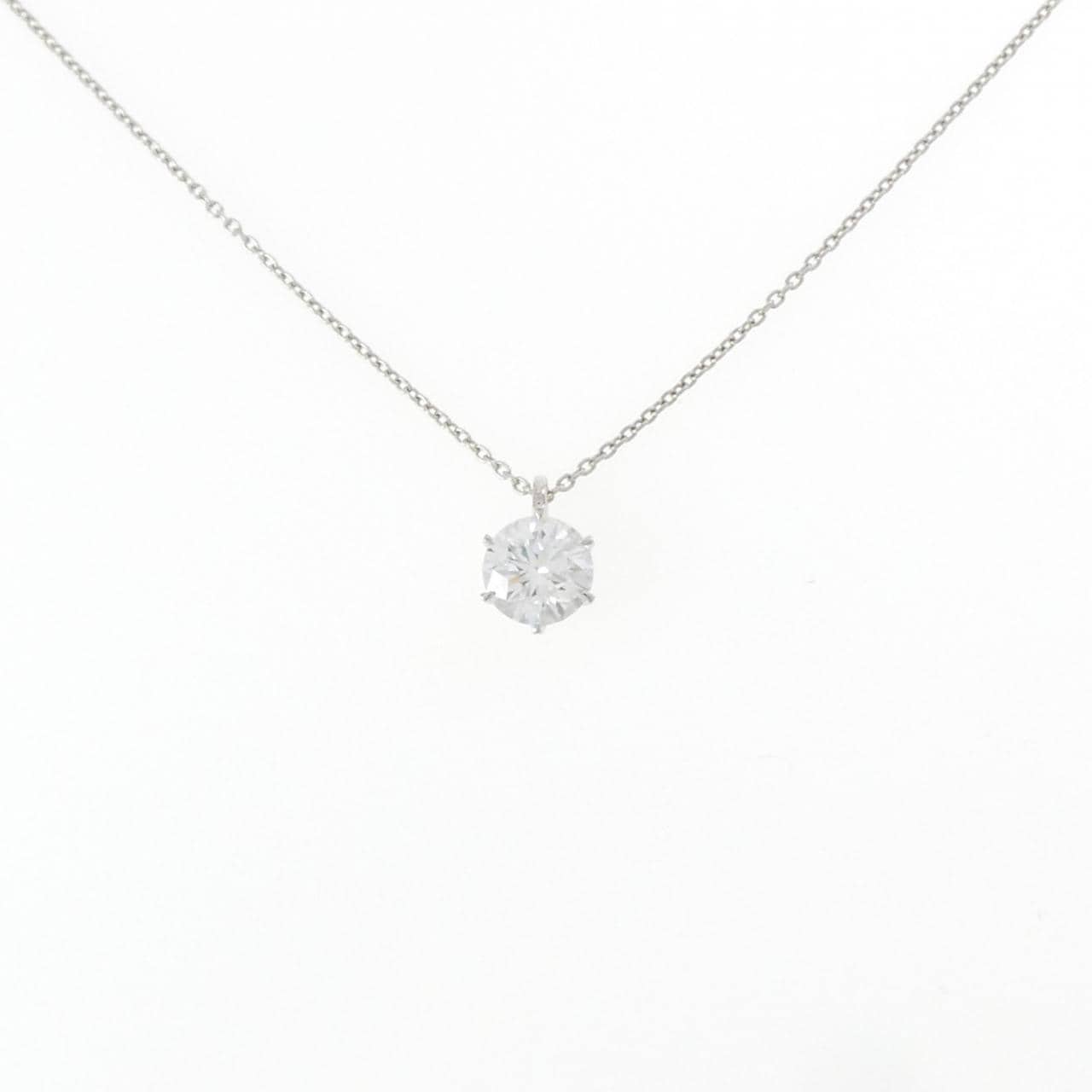 【リメイク】PT900/PT850 ダイヤモンド ネックレス 1.021CT E VS2 EXT