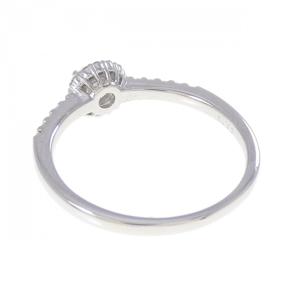 PT950 ダイヤモンド リング 0.316CT E SI1 Good