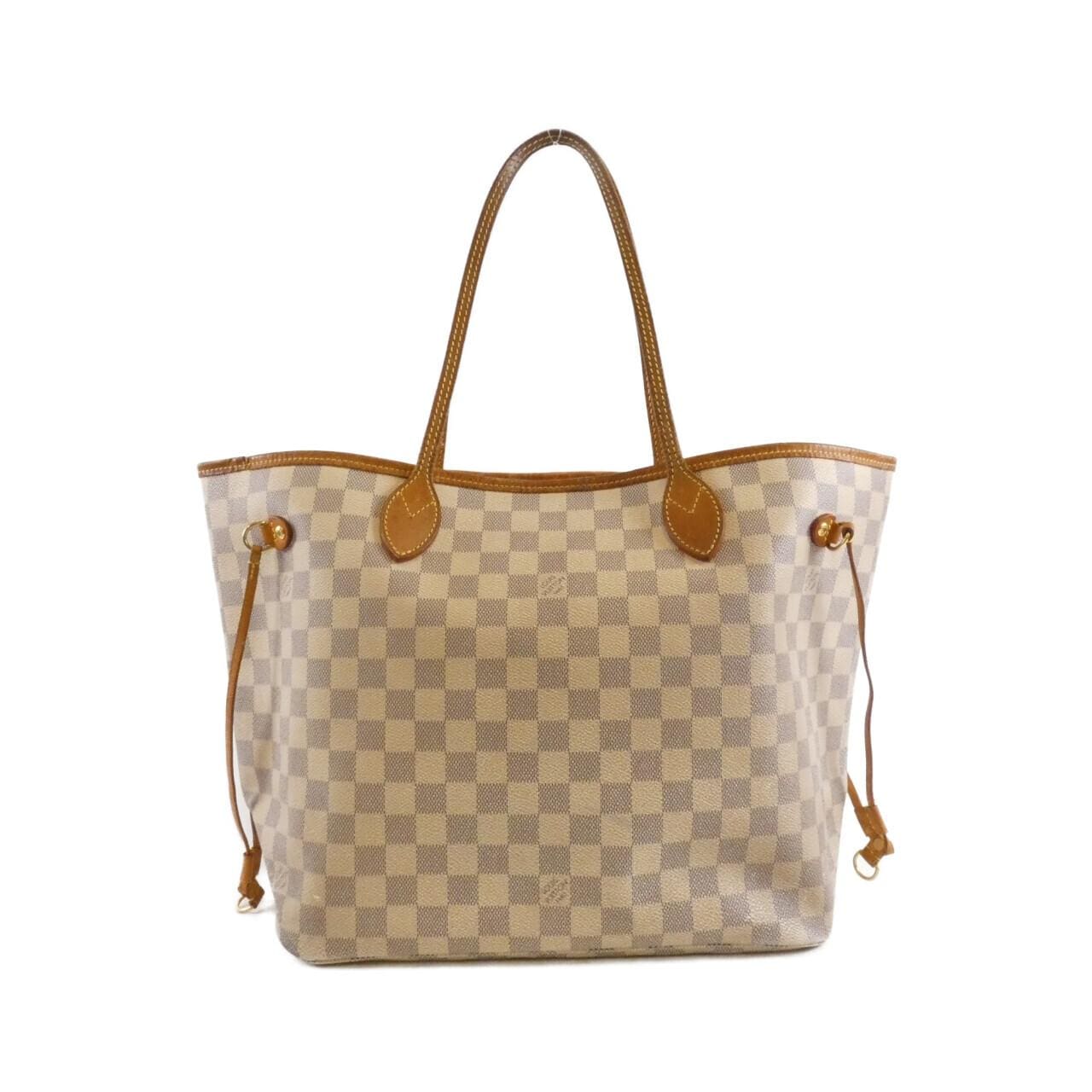 ルイヴィトン ダミエ アズール ネヴァーフル MM N51107 バッグ