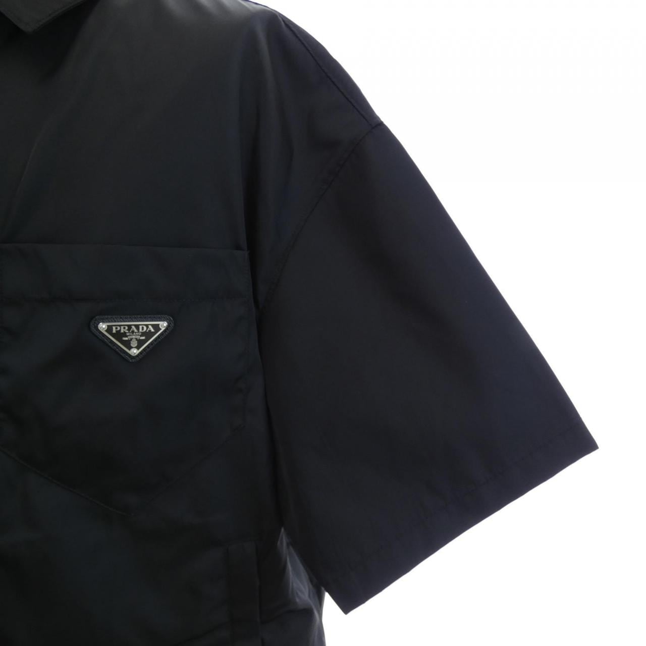 プラダ PRADA トライアングルロゴ RE-NYLON SC449 S182 1WQ8 S／Sシャツ