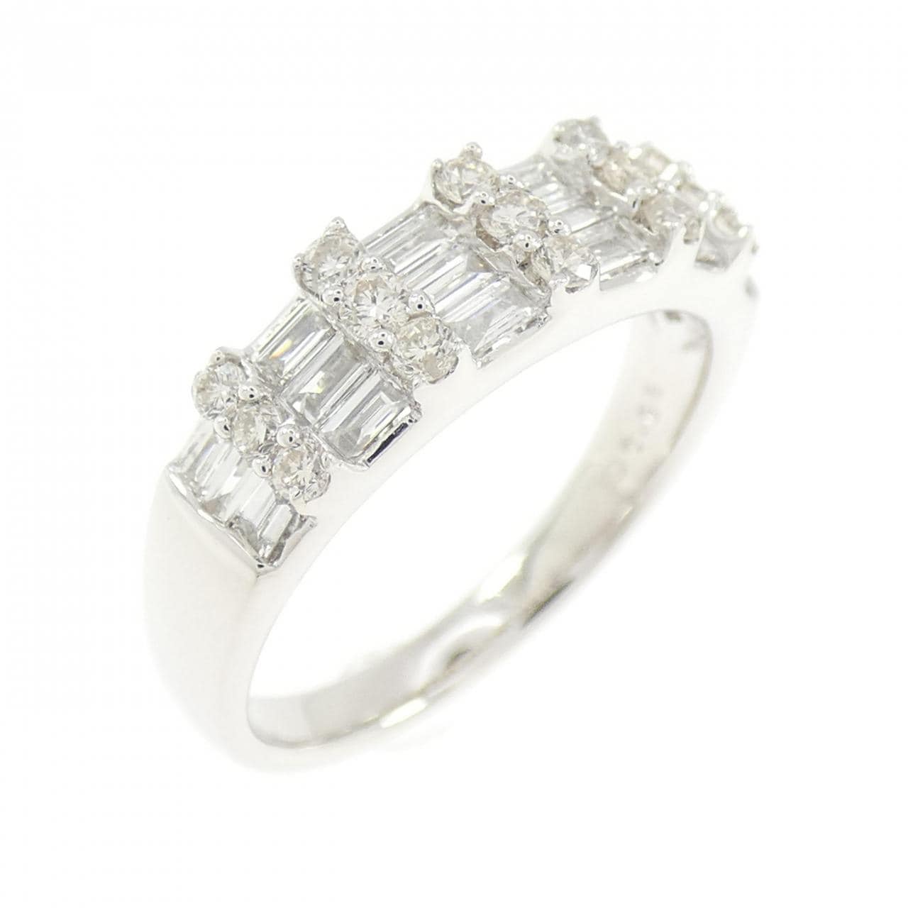 K18WG ダイヤモンド リング 0.66CT