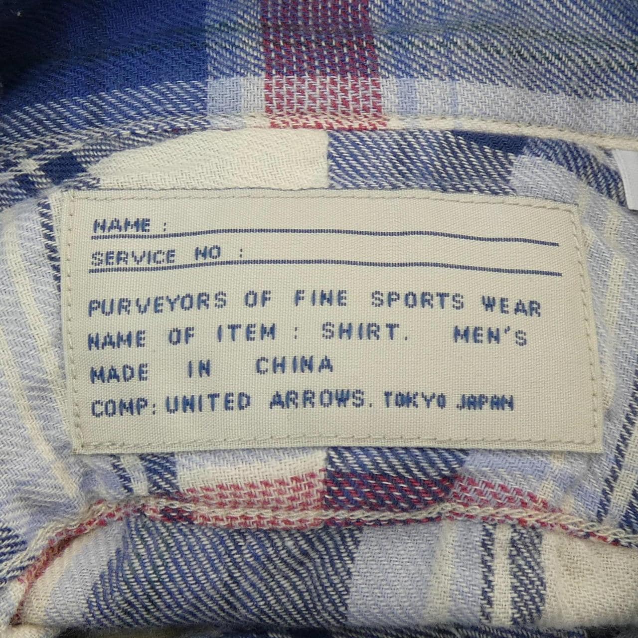 UNITED ARROWS衬衫