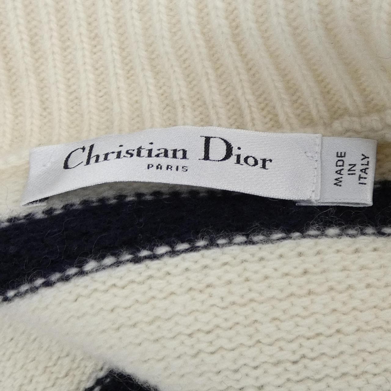 クリスチャンディオール CHRISTIAN DIOR DIOR MARINIERE 224G02AM309 カーディガン