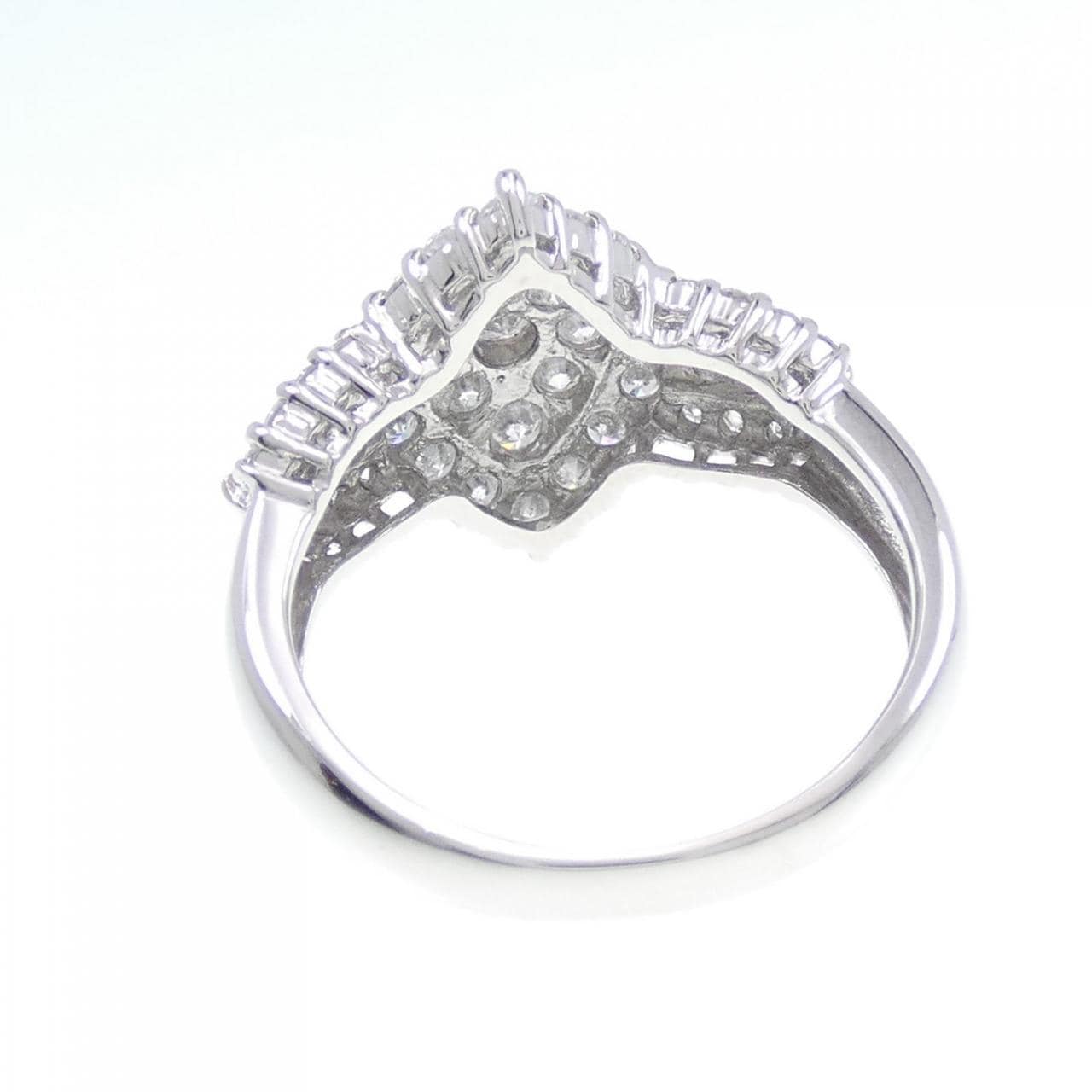 PT Pave Diamond Ring 1.00CT